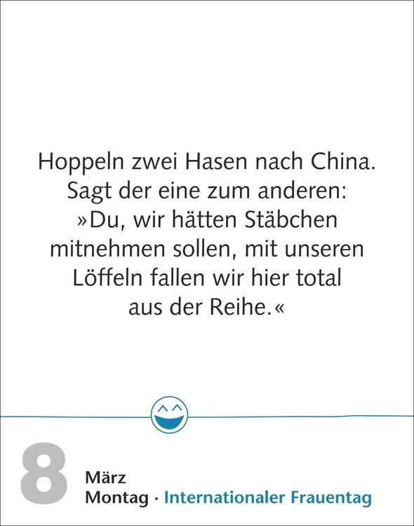 Produktbild: Beste Witze Tagesabrei&szlig;kalender 2027