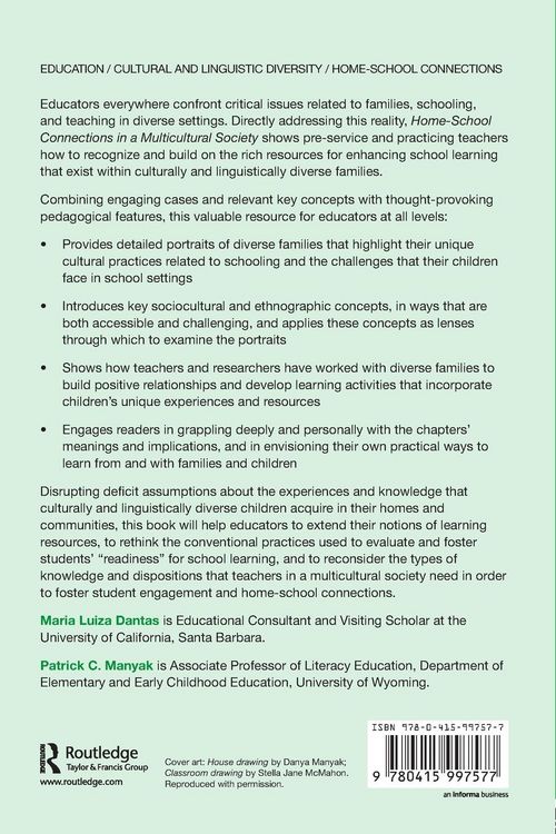 Produktbild: Home-School Connections in a Multicultural Society