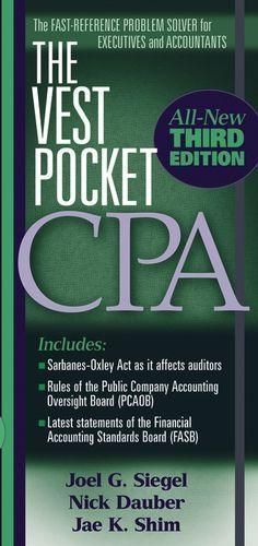 Produktbild: The Vest Pocket CPA