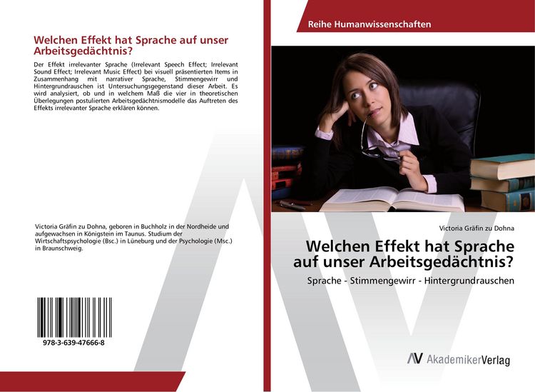 Produktbild: Welchen Effekt hat Sprache auf unser Arbeitsged&auml;chtnis?