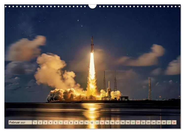 Produktbild: Jupiter, Motive inspiriert vom gr&ouml;&szlig;ten Planeten unseres Sonnensystems (Wandkalender 2027 DIN A3 quer), CALVENDO Monatskalender