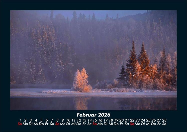 Produktbild: Landschaftskalender 2026 Fotokalender DIN A5