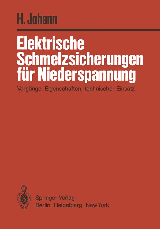 Produktbild: Elektrische Schmelzsicherungen f&uuml;r Niederspannung
