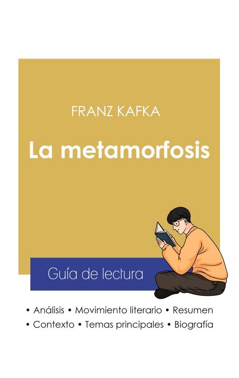 Produktbild: Gu&iacute;a de lectura La metamorfosis de Kafka (an&aacute;lisis literario de referencia y resumen completo)