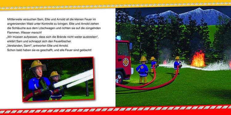 Produktbild: Feuerwehrmann Sam: Meine erste Gutenachtgeschichte