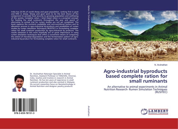 Produktbild: Agro-industrial byproducts based complete ration for small ruminants