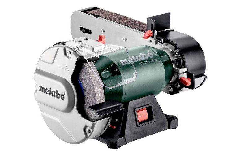 Produktbild: Metabo BS 200 Plus 604220000 Kombi-Bandschleifmaschine 600 W Band-Breite 50 mm Band-L&auml;nge 1020 mm