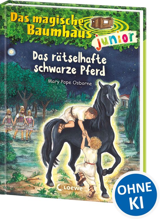 Produktbild: Das magische Baumhaus junior (Band 42) - Das r&auml;tselhafte schwarze Pferd