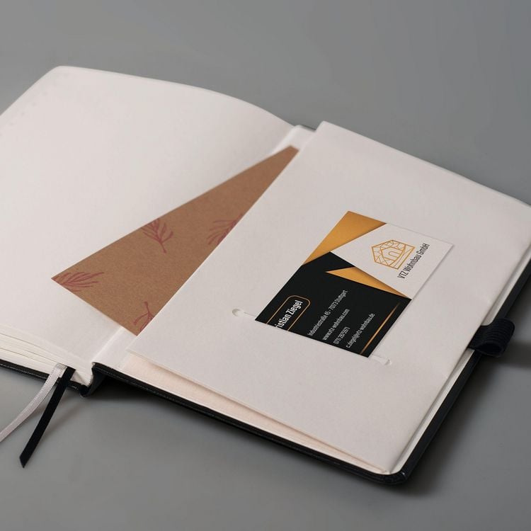 Produktbild: BRUNNEN 1072529907 Buchkalender Kompagnon TimeCenter Mod. 725 2027 A5, Kunststoff, schwarz