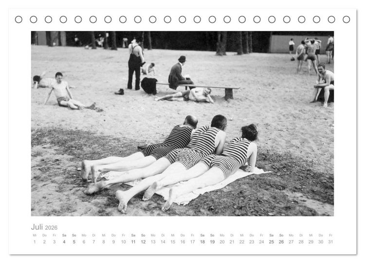 Produktbild: Leben in Berlin um 1900 &ndash; Fotografie von Haeckel (Tischkalender 2026 DIN A5 quer), CALVENDO Monatskalender