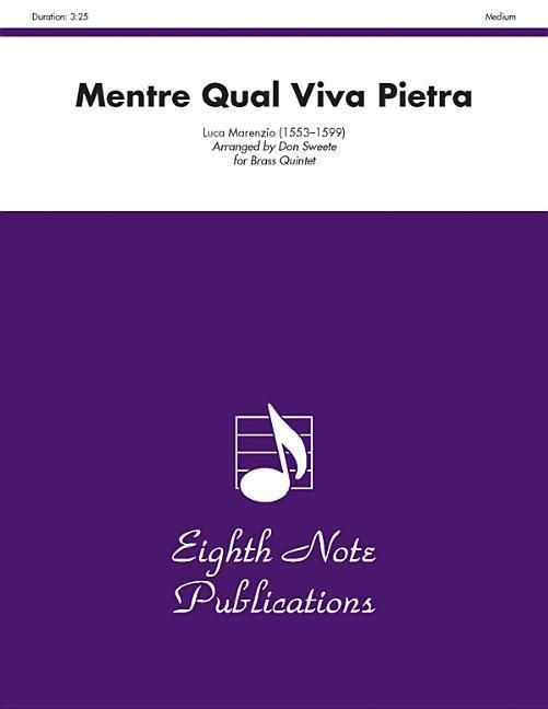 Produktbild: Marenzio, L: Mentre Qual Viva Pietra