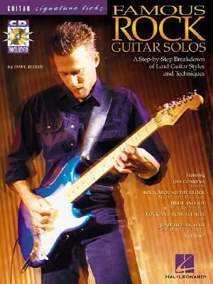 Produktbild: Famous Rock Guitar Solos: A Step-By-Step Breakdown of Lead Guitar Styles and Techniques [With CD]