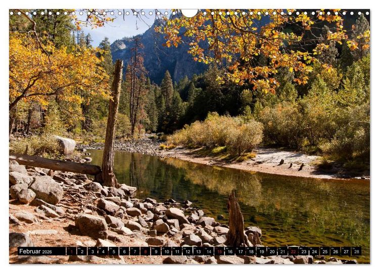 Produktbild: Yosemite - USA (Wandkalender 2026 DIN A3 quer), CALVENDO Monatskalender