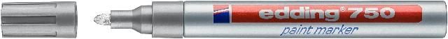 Produktbild: edding Glanzlackmarker 750 silber 2-4mm
