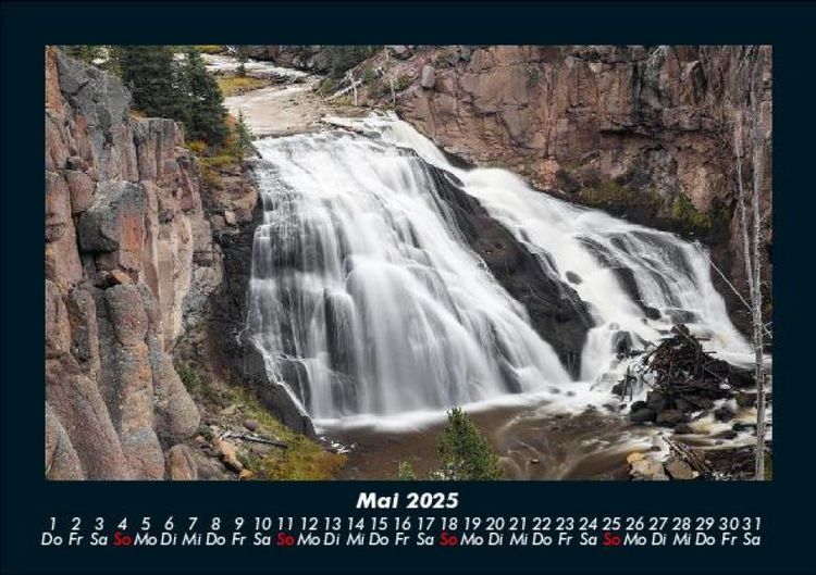 Produktbild: Wasserf&auml;lle 2025 Fotokalender DIN A5