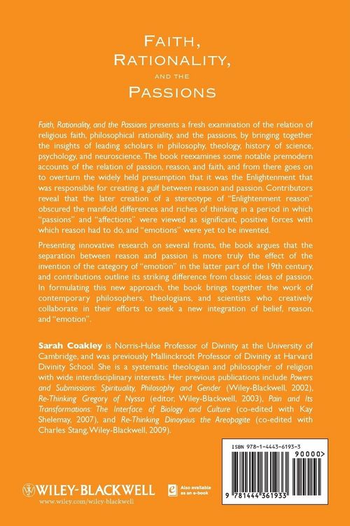 Produktbild: Faith, Rationality and the Passions