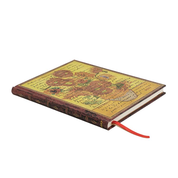 Produktbild: 12-Monatskalender 2027 Van Gogh, Sonnenblumen Ultra Vertikal