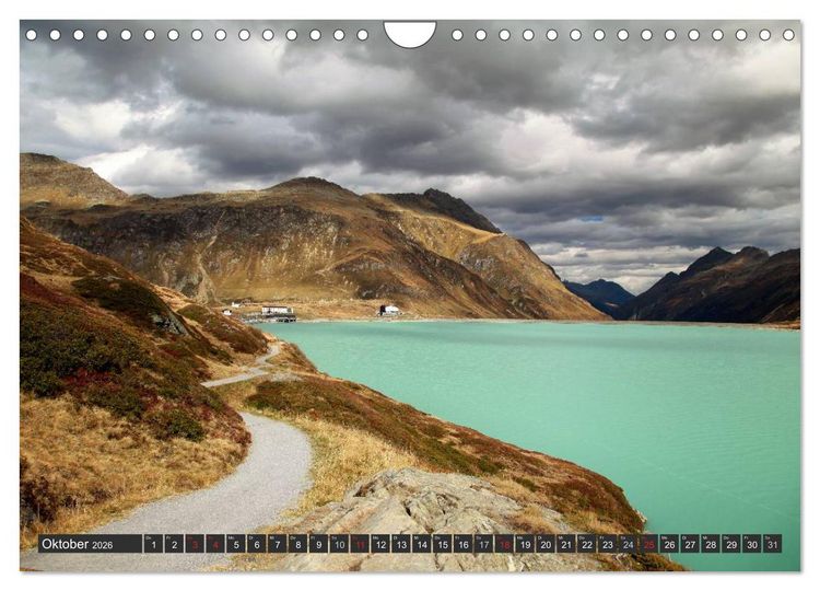 Produktbild: Vorarlberg in &Ouml;sterreich (Wandkalender 2026 DIN A4 quer), CALVENDO Monatskalender