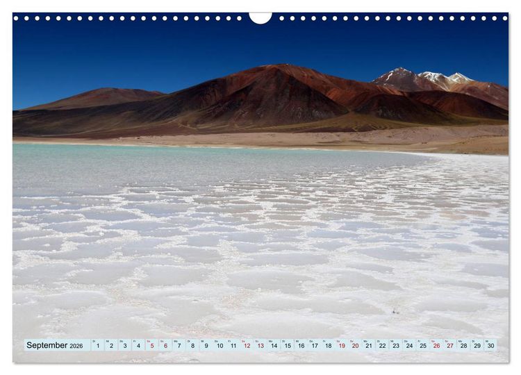 Produktbild: ATACAMA Wunder der Natur (Wandkalender 2026 DIN A3 quer), CALVENDO Monatskalender