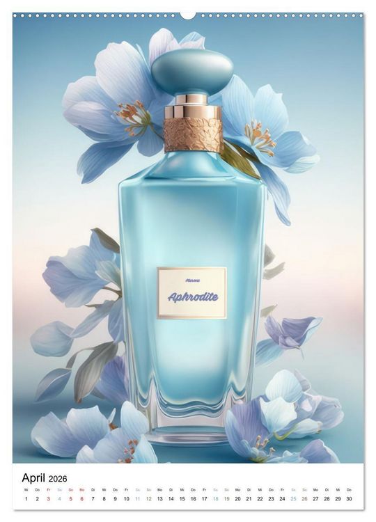 Produktbild: Parfum Eleganz im Glas (hochwertiger Premium Wandkalender 2026 DIN A2 hoch), Kunstdruck in Hochglanz