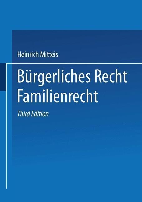 Produktbild: B&uuml;rgerliches Recht Familienrecht
