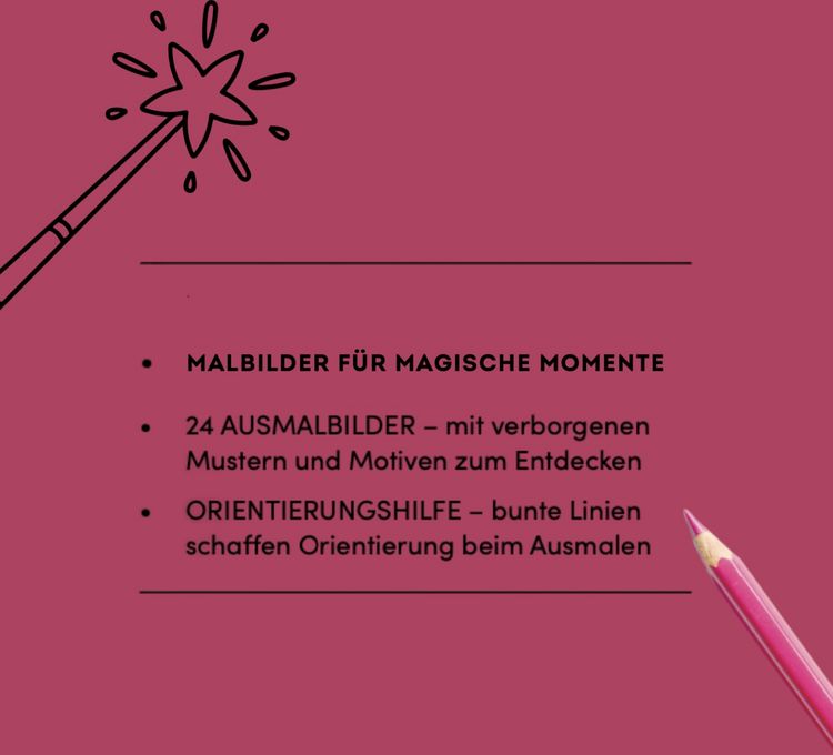 Produktbild: Zauberpapier Malbuch Feen-Prinzessinnen