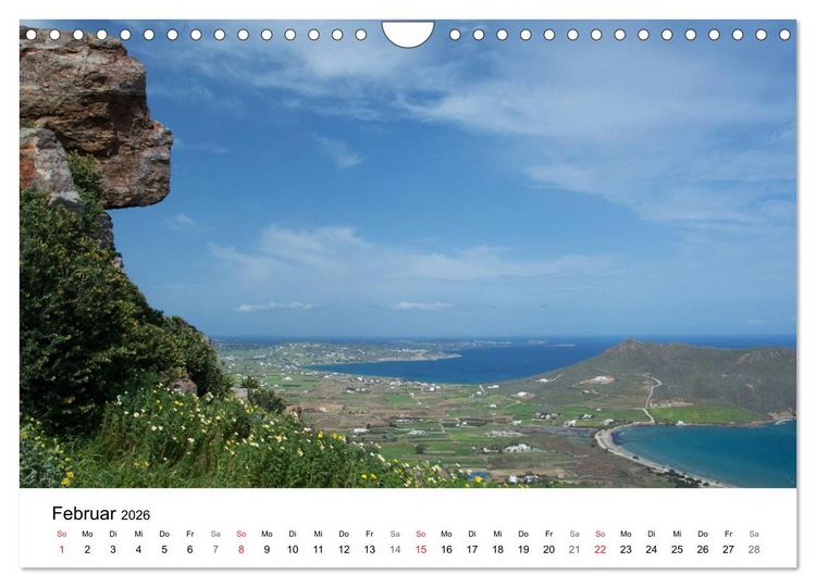 Produktbild: Paros, Perle der Kykladen (Wandkalender 2026 DIN A4 quer), CALVENDO Monatskalender