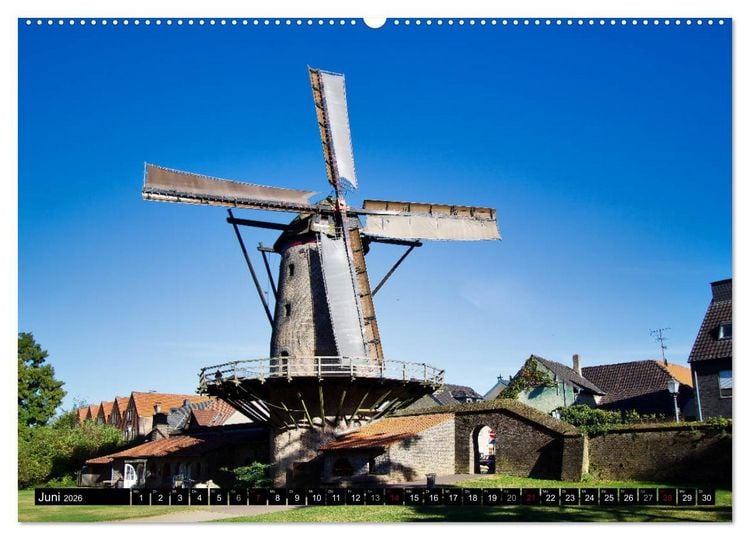 Produktbild: Historisches Xanten (Wandkalender 2026 DIN A2 quer), CALVENDO Monatskalender