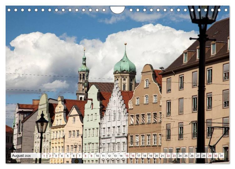Produktbild: Die Romantische Strasse (Wandkalender 2026 DIN A4 quer), CALVENDO Monatskalender