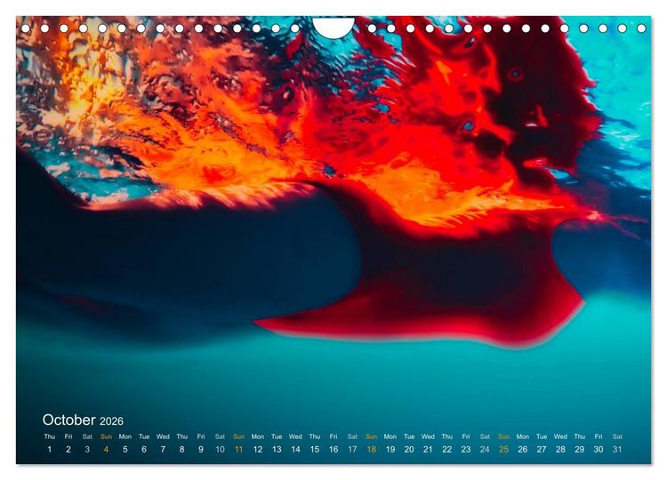 Produktbild: WATERPASSION (Wall Calendar 2026 DIN A4 landscape), CALVENDO 12 Month Wall Calendar