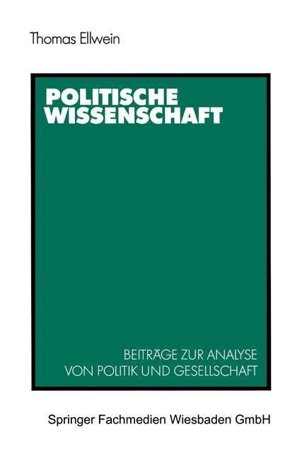 Produktbild: Politische Wissenschaft