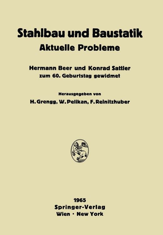 Produktbild: Stahlbau und Baustatik