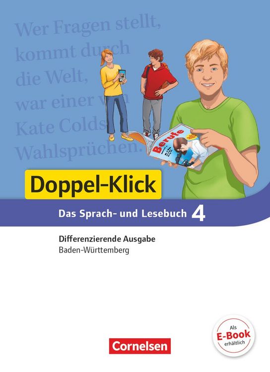 Produktbild: Doppel-Klick - Das Sprach- und Lesebuch - Differenzierende Ausgabe Baden-W&uuml;rttemberg - Band 4: 8. Schuljahr