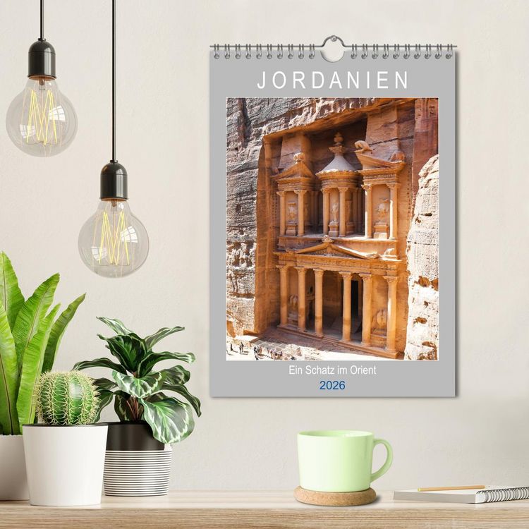 Produktbild: Jordanien ein Schatz im Orient (Wandkalender 2026 DIN A4 hoch), CALVENDO Monatskalender