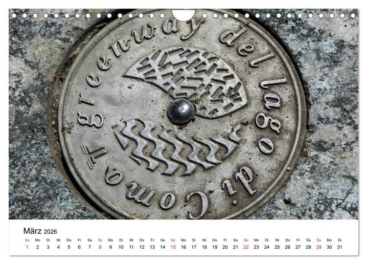 Produktbild: Impressionen vom Comer See (Wandkalender 2026 DIN A4 quer), CALVENDO Monatskalender