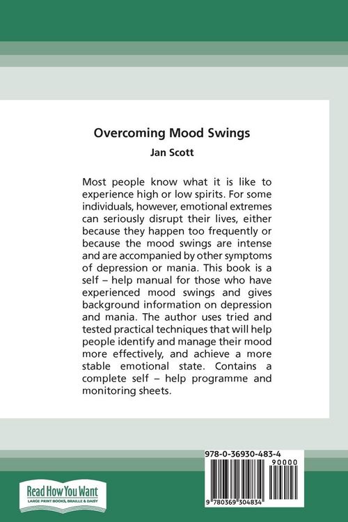 Produktbild: Overcoming Mood Swings (16pt Large Print Edition)