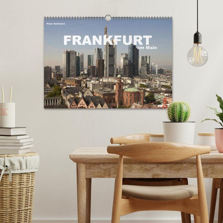 Produktbild: Frankfurt am Main (Wandkalender 2026 DIN A3 quer), CALVENDO Monatskalender