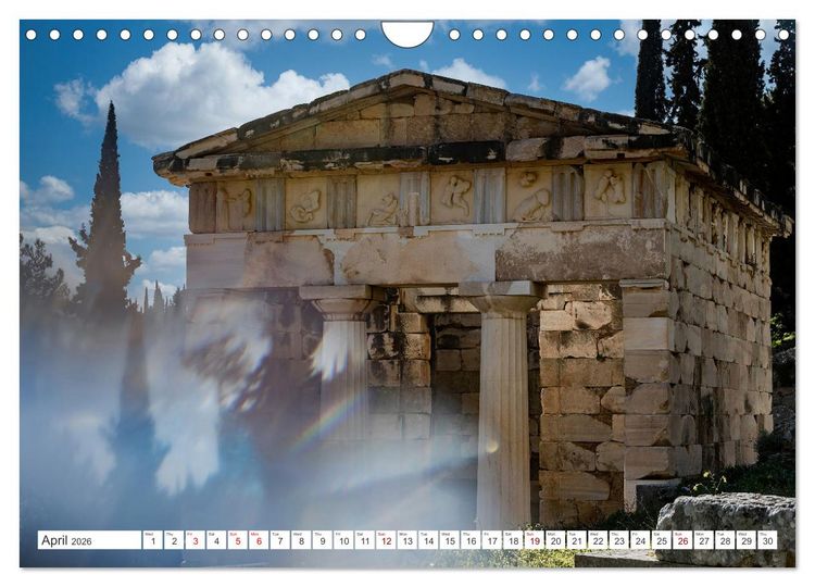Produktbild: Greece Beyond Summer (Wall Calendar 2026 DIN A4 landscape), CALVENDO 12 Month Wall Calendar