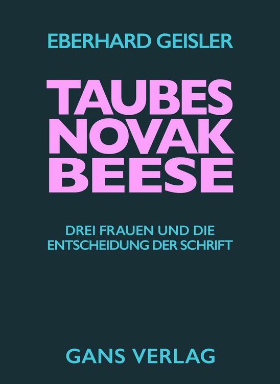Produktbild: Taubes, Novak, Beese