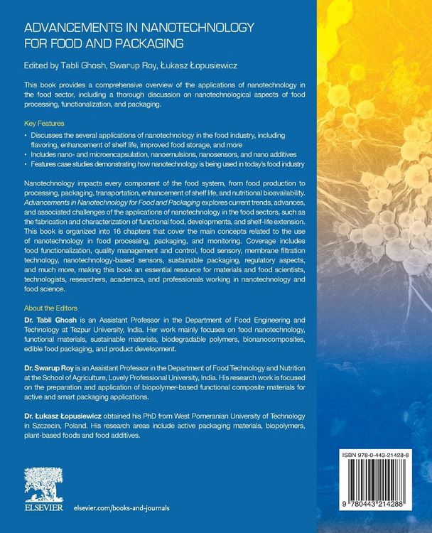 Produktbild: Advancements in Nanotechnology for Food and Packaging