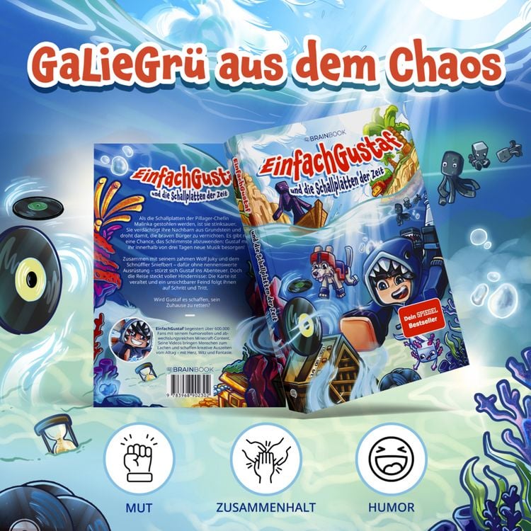 Produktbild: EinfachGustaf und die Schallplatten der Zeit