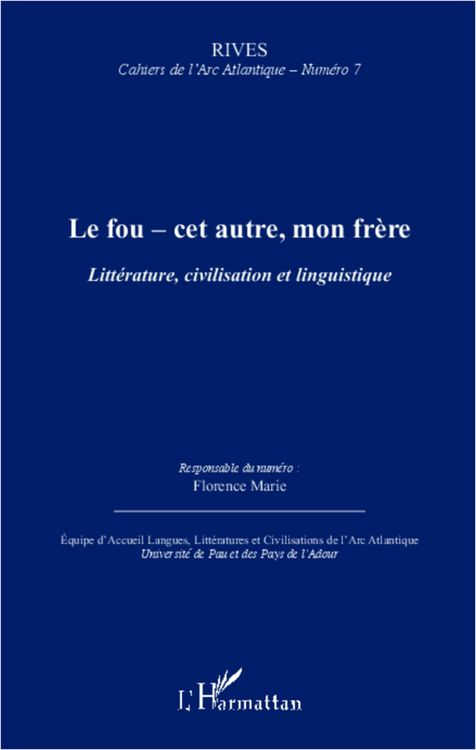 Produktbild: Le fou - cet autre, mon frere