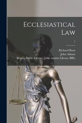 Produktbild: Ecclesiastical Law; 1