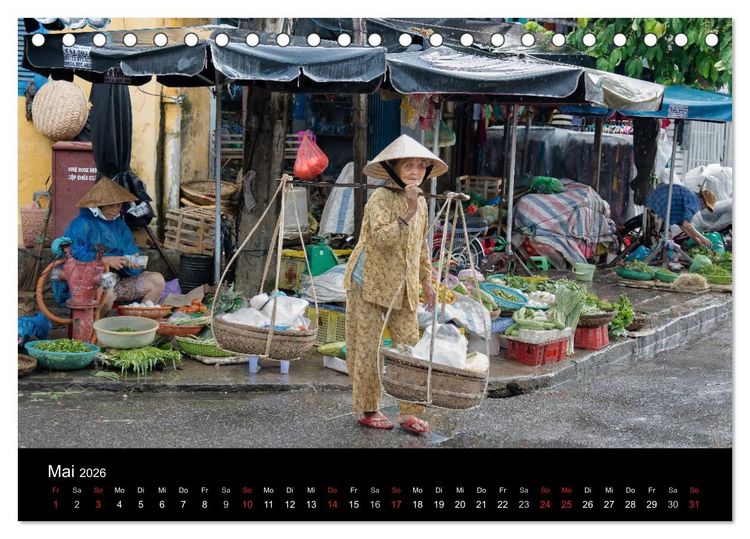 Produktbild: Vietnam Abenteuerreise (Tischkalender 2026 DIN A5 quer), CALVENDO Monatskalender