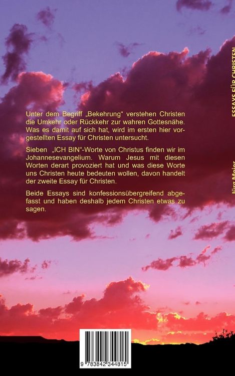 Produktbild: Essays f&uuml;r Christen