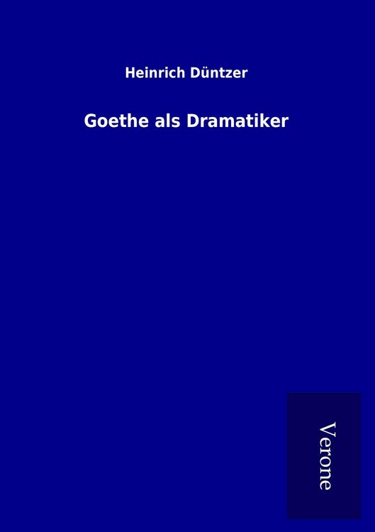 Produktbild: Goethe als Dramatiker