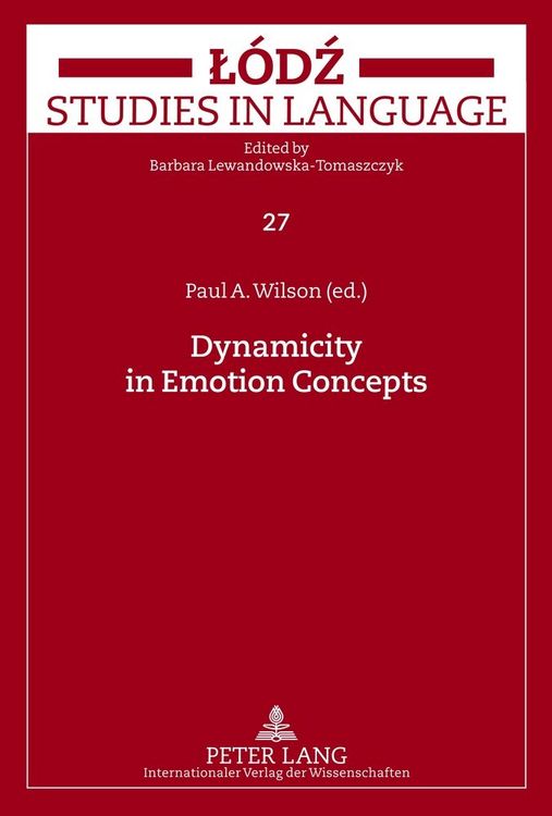 Produktbild: Dynamicity in Emotion Concepts