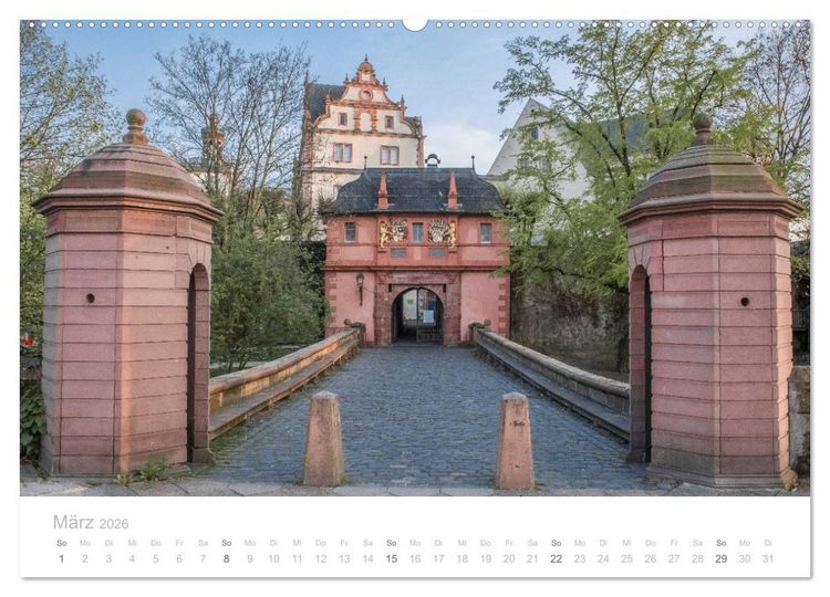 Produktbild: Darmstadt &ndash; G&auml;rten, Kunst, Architektur (hochwertiger Premium Wandkalender 2026 DIN A2 quer), Kunstdruck in Hochglanz
