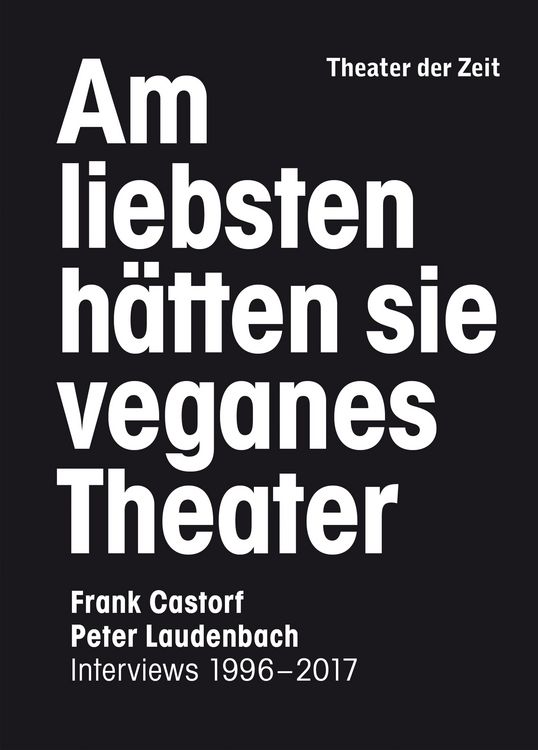 Produktbild: Am liebsten h&auml;tten sie veganes Theater
