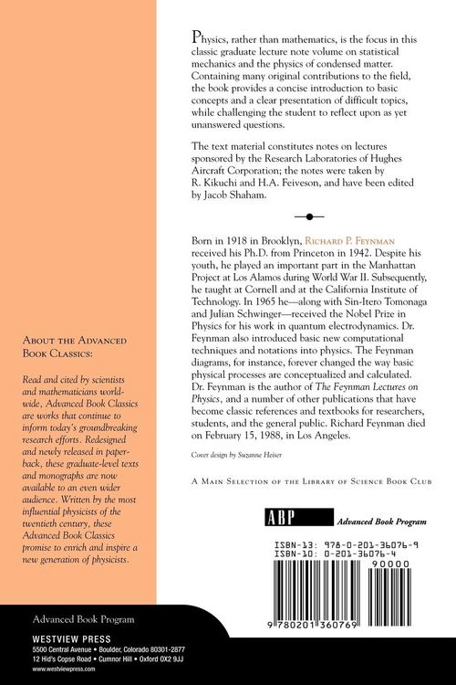 Produktbild: Statistical Mechanics